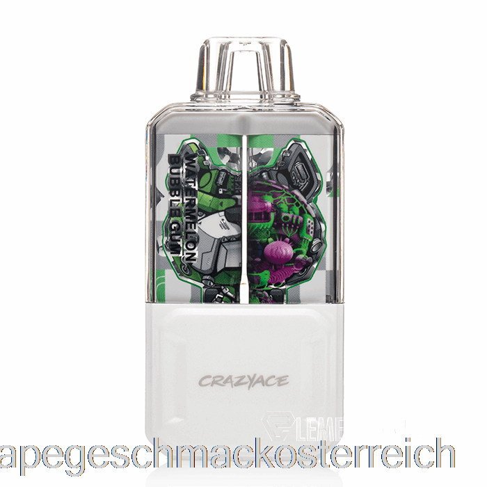 Crazyace B15000 Einweg-Wassermelonen-Kaugummi-Vape-Geschmack